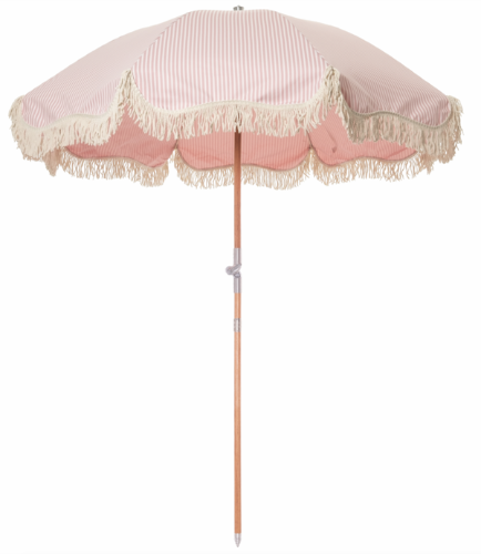 베이리프 Business and Pleasure Co. The Premium Beach Umbrella - Lauren&#039;s Pink Stripe