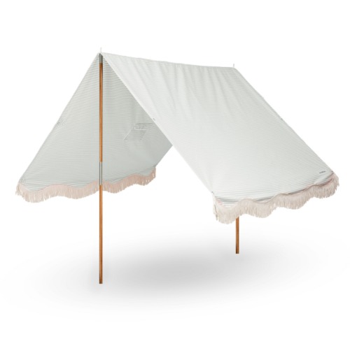 베이리프 Business and Pleasure Co. The Premium Beach Tent- Lauren&#039;s Sage Stripe