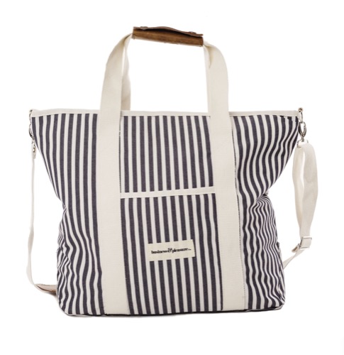 베이리프 Business and Pleasure Co. The Cooler Tote Bag  - Lauren&#039;s Nave Stripe