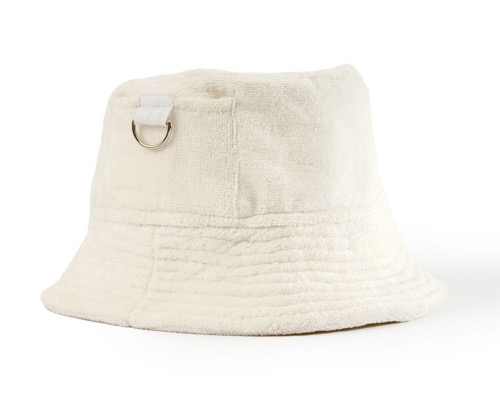 베이리프 Business and Pleasure Co. The Towelling Bucket Hat - Antique White