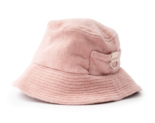 베이리프 Business and Pleasure Co. The Towelling Bucket Hat - Dusty Pink